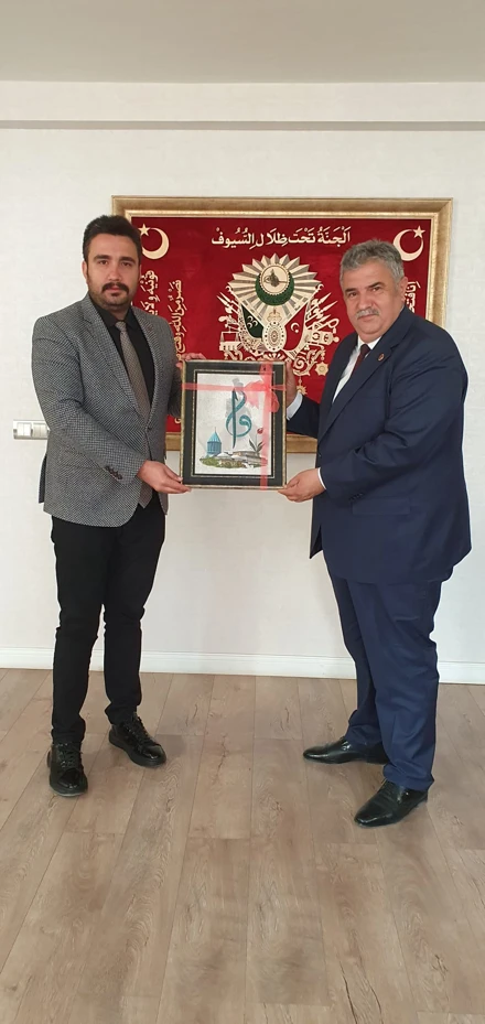 Bozkır Belediye Başkanı Nazif KARABULUT' a Hayırlı Olsun Ziyareti